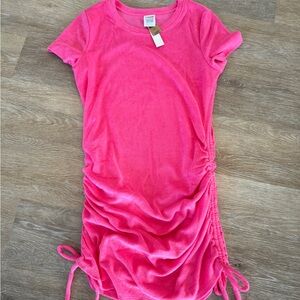 NWT Victorias Secret Swim Cover Up Small Hot Pink